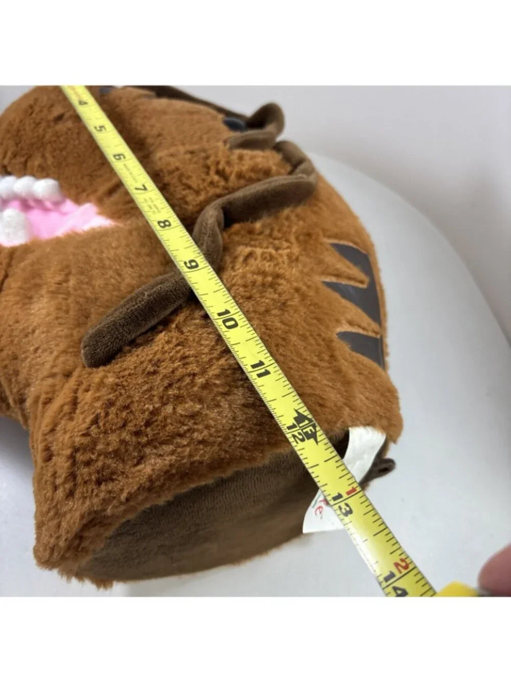 Cute Plush Hanging Dinosaur Animal 12” Head Wall Mount Kids Room Art Lot of 2